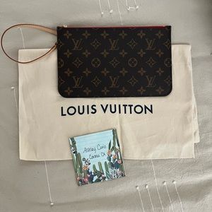 SOLD Louis Vuitton Neverfull mm POUCH